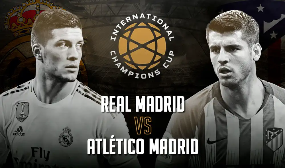 Sigue aquí EN VIVO ONLINE el Real Madrid vs. Atlético de Madrid, derbi madrileño por la International Champions League 2019. | Foto: GLR