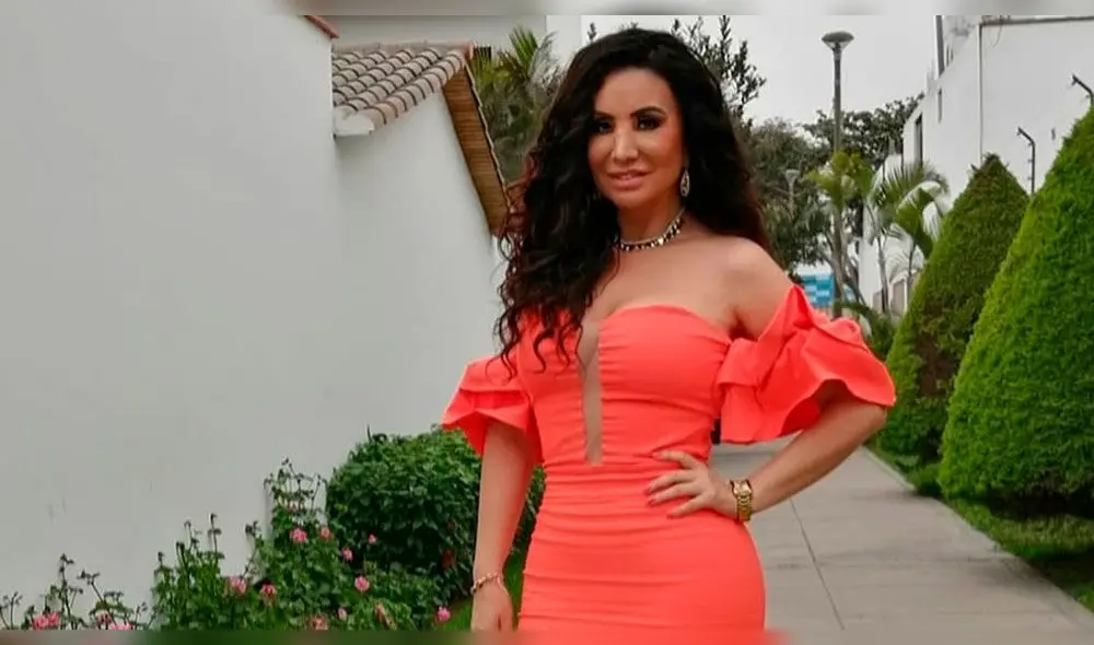 La conductora de televisión pidió dignidad a la joven modelo.