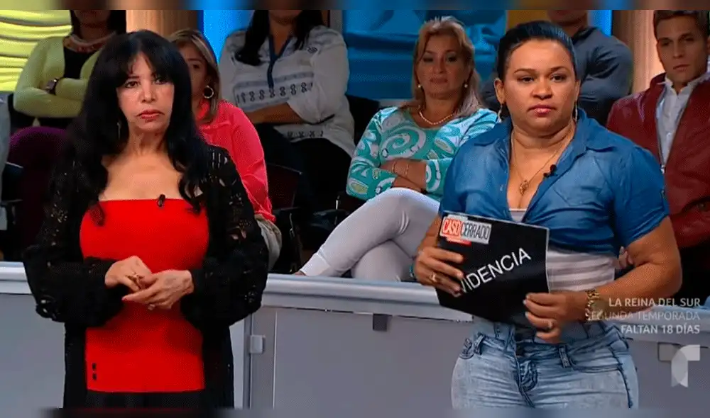 Ana María Polo es sorprendida por insólita pareja en el set de "Caso Cerrado" Ana María Polo es sorprendida por insólita pareja en el set de "Caso Cerrado"