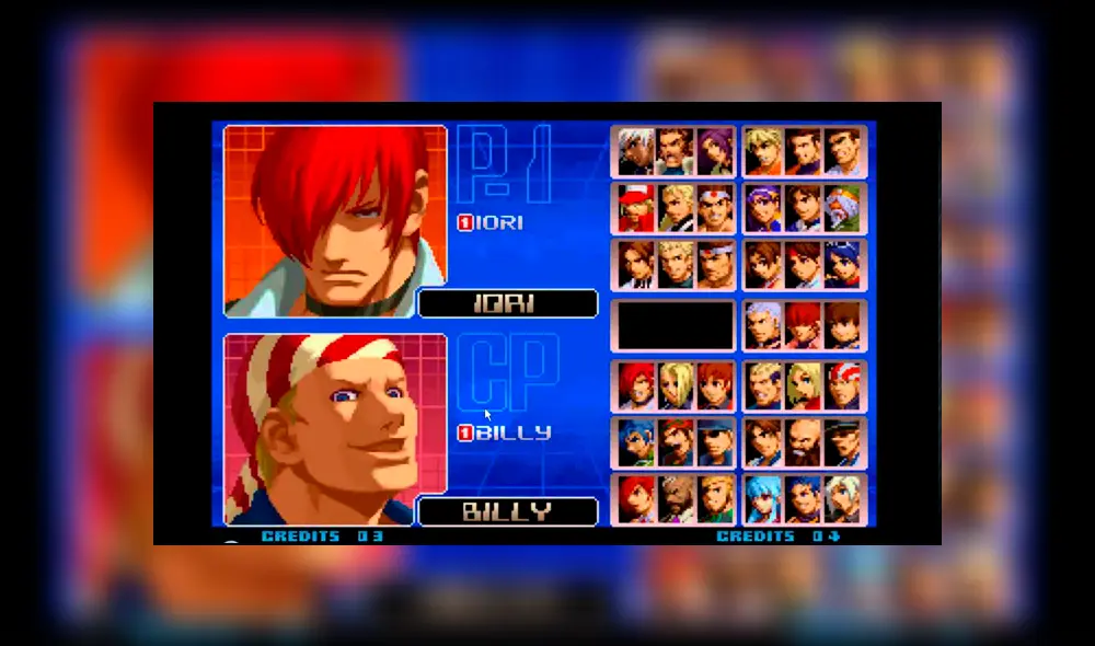 The King of FIghter 2002, junto a la KOF 98, uno de los títulos más aclamados de la serie. Imagen: SNK.