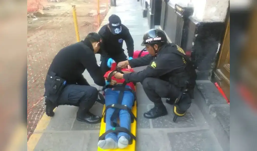 Encuentran a varón dopado en pleno Centro Histórico de Arequipa