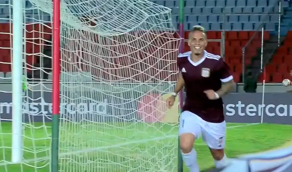 Universitario vs. Carabobo: Tortolero marcó el 1-0 por la primera fase de la Copa Libertadores 2020. | Foto: Fox Sports 2 Universitario vs. Carabobo: Tortolero marcó el 1-0 por la primera fase de la Copa Libertadores 2020. | Foto: Fox Sports 2