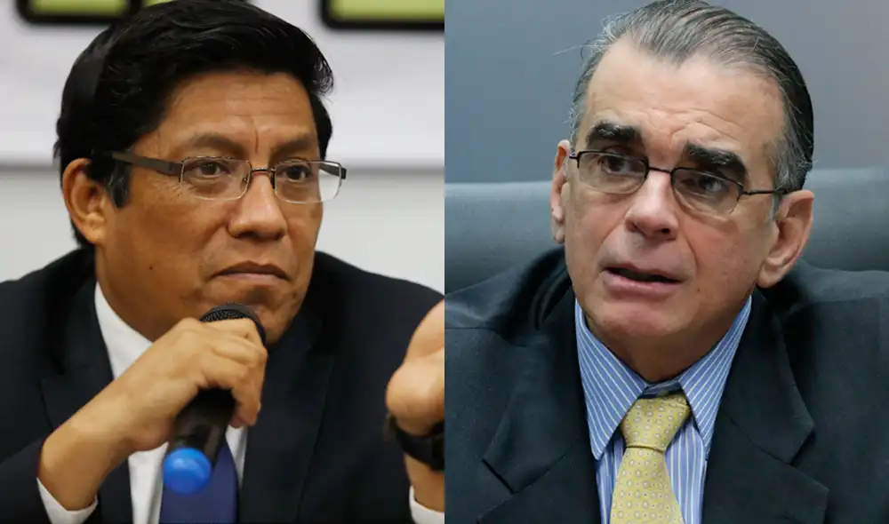 El ministro Vicente Zeballos calificó de "reprochable" la actitud de Pedro Olaechea por haber pedido opnión internacional sobre adelanto de elecciones. Foto: La República. El ministro Vicente Zeballos calificó de "reprochable" la actitud de Pedro Olaechea por haber pedido opnión internacional sobre adelanto de elecciones. Foto: La República.