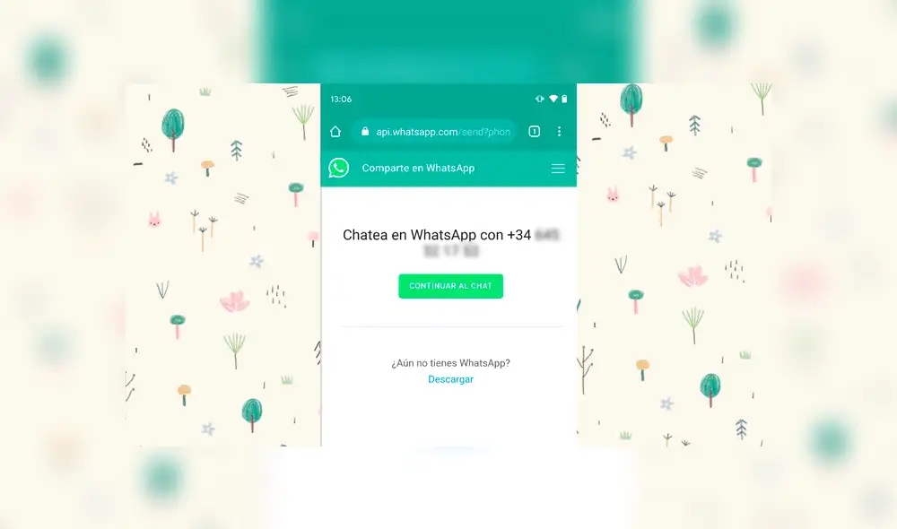 Acepta abrir un chat contigo mismo.