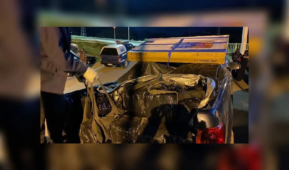 El cargamento de droga fue incautado en la jungla de Papúa Nueva Guinea. Foto: AFP.