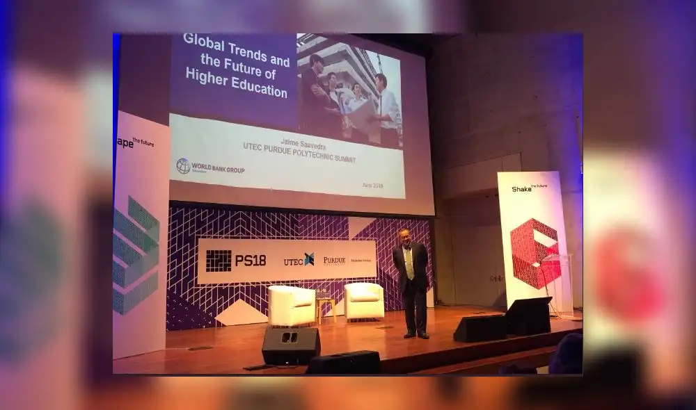 Exministro Jaime Saavedra: " El 50% de chicos que van a las escuelas hoy no están aprendiendo" Exministro Jaime Saavedra: " El 50% de chicos que van a las escuelas hoy no están aprendiendo"