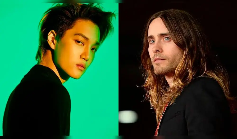 EXO: Kai y Jared Leto se encontraron en el evento de Gucci en Milán EXO: Kai y Jared Leto se encontraron en el evento de Gucci en Milán
