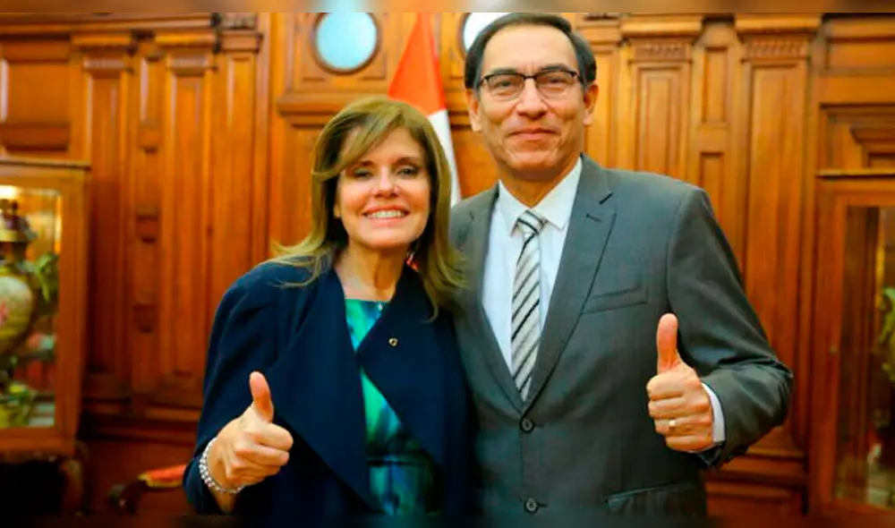 Martín Vizcarra sobre Mercedes Aráoz: “Tenemos una buena relación” [VIDEO]