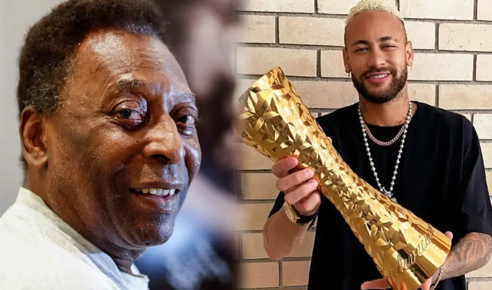 Pelé y Neymar comparten el la marca de máximo goleador histórico de la selección brasileña. Foto: composición EFE/Instagram