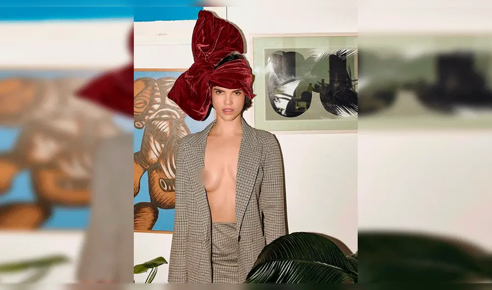 Alessandra Denegri es criticada por 'vulgar' gesto en  Instagram [FOTO]