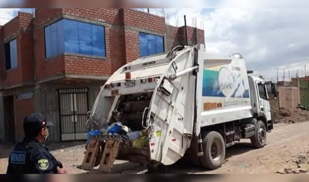 Pequeño cuerpo estaba dentro de carro compactador de basura, de la municipalidad de san Román- Juliaca.