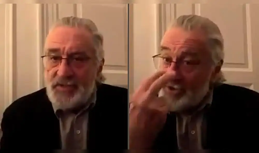 El célebre actor envió el mensaje en un video difundido a través de las redes sociales.