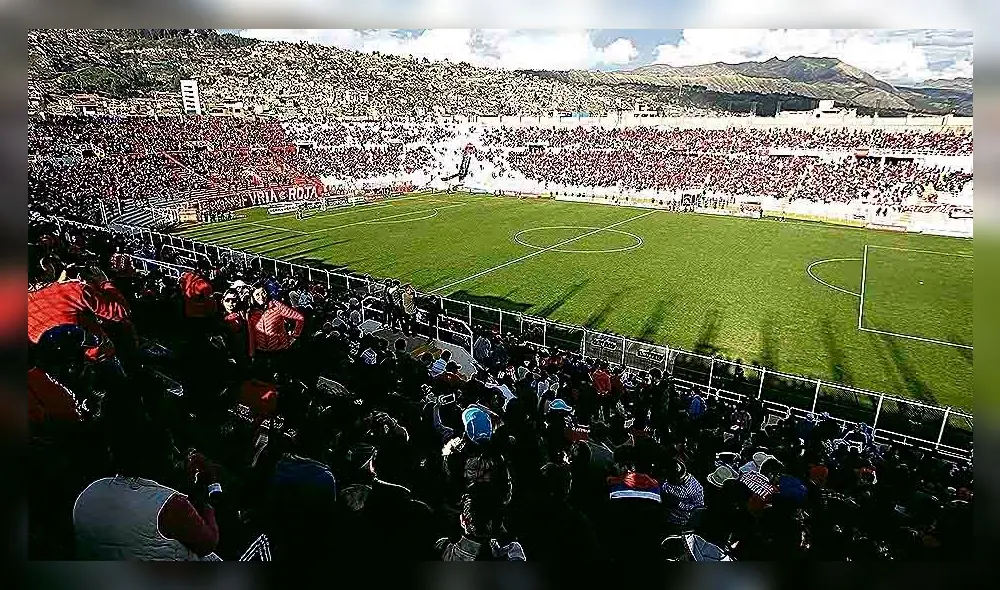 escenario. Se habilitaron tres tribunas del estadio Garcilaso.