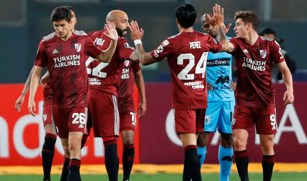 River Plate y Athetlico Paranaense juegan este martes por la ida de los octavos de final de la Copa Libertadores 2020. Foto: EFE