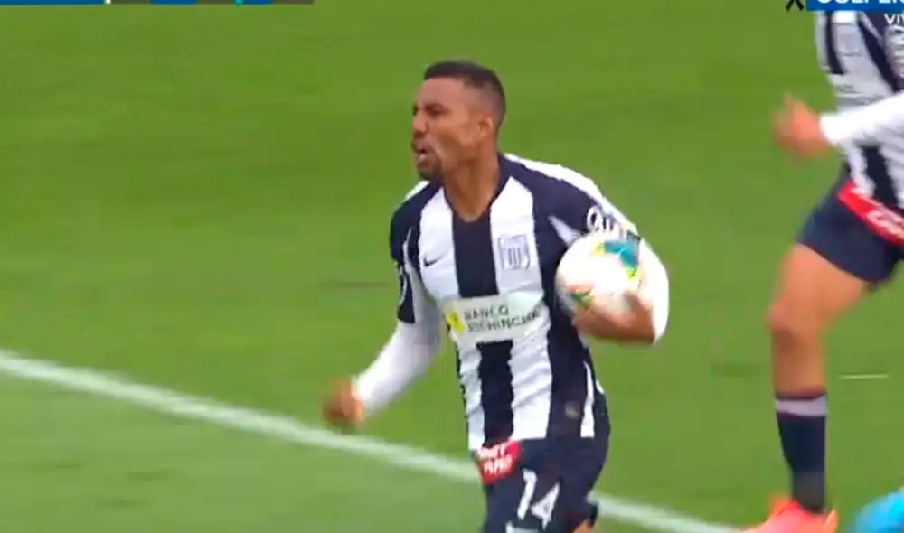 Luis Ramírez abrió el marcador para Alianza Lima sobre Binacional en la Final de la Liga 1 2019. | Foto: Gol Perú