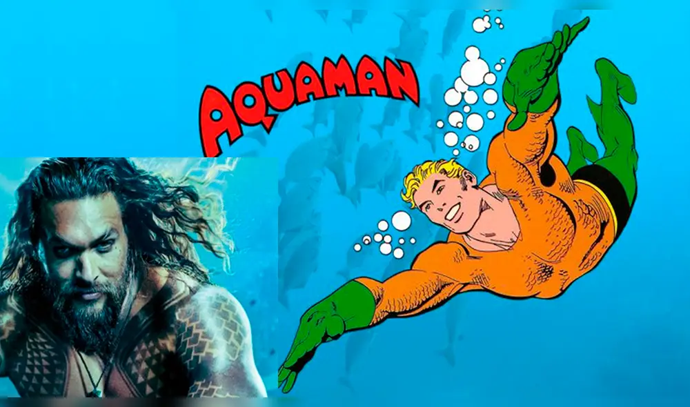 Filtran imagen de Jason Momoa con el traje clásico de Aquaman [FOTO]