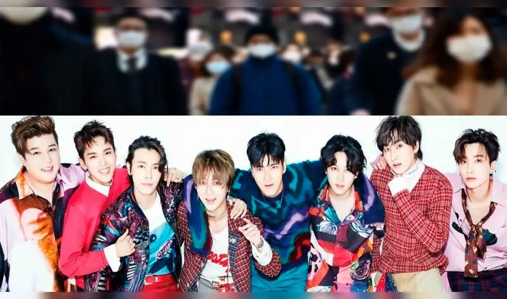 SUPER JUNIOR envía donativo a poblaciones vulnerables al coronavirus.