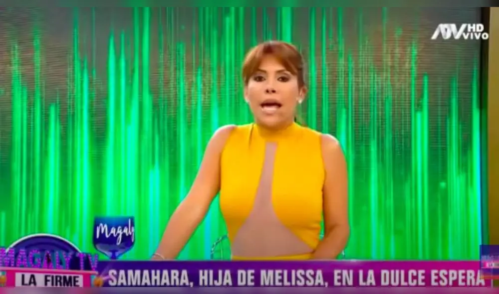 Luego del informe, Magaly Medina se mostró muy esperanzada de que la ‘Blanca de Chucuito’ pueda reconciliarse con su hija. (Foto: Captura) Luego del informe, Magaly Medina se mostró muy esperanzada de que la ‘Blanca de Chucuito’ pueda reconciliarse con su hija. (Foto: Captura)