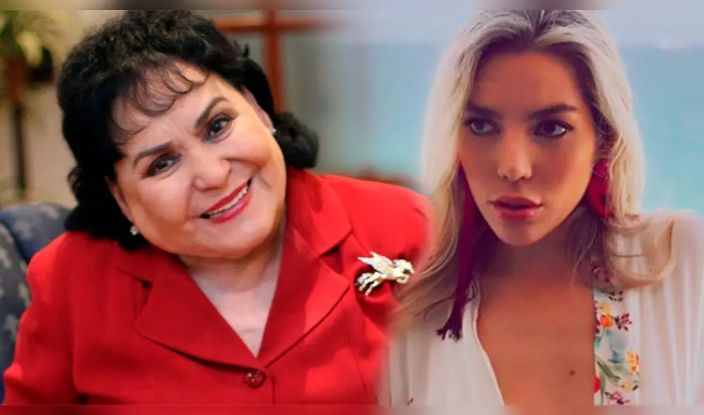 Frida Sofía le pide a Carmen Salinas que la adopte como hija [VIDEO] 