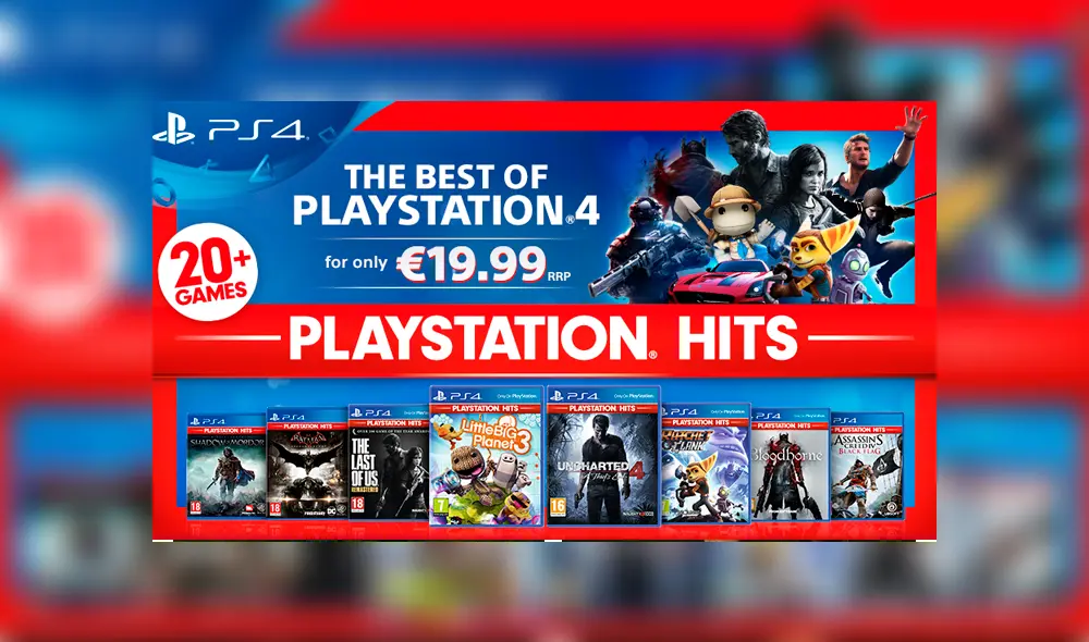 Sony presenta PlayStation Hits: Estos son los juegos exclusivos de PS4 con descuentos [VIDEO]