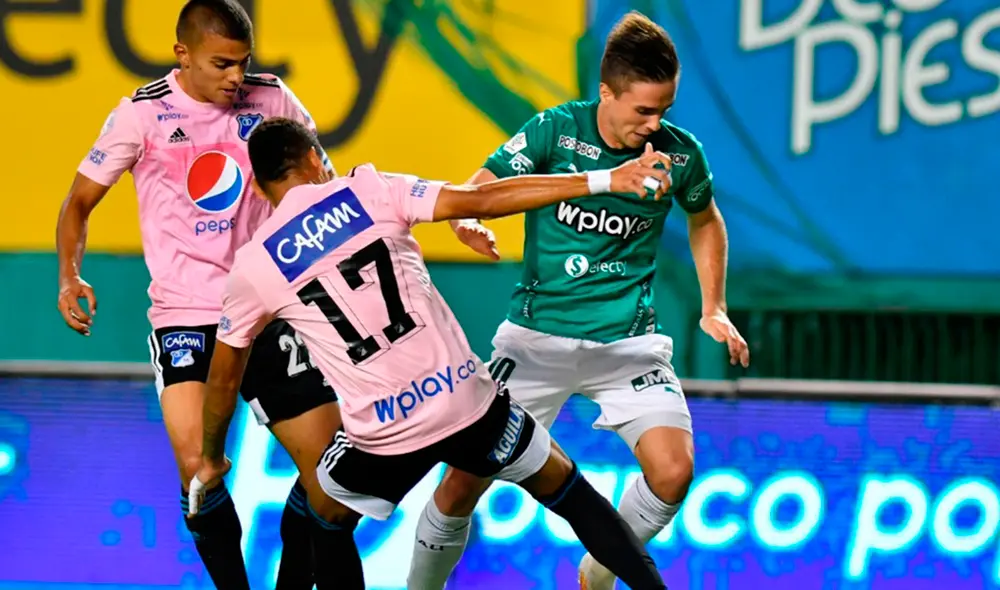 Deportivo Cali empató de local ante Millonarios 1-1 por la Liga Colombia. (FOTO: Twitter). Deportivo Cali empató de local ante Millonarios 1-1 por la Liga Colombia. (FOTO: Twitter).