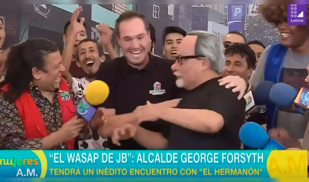 George Forsyth conoce a su doble 'George Yucayth' en 'El Wasap de JB'