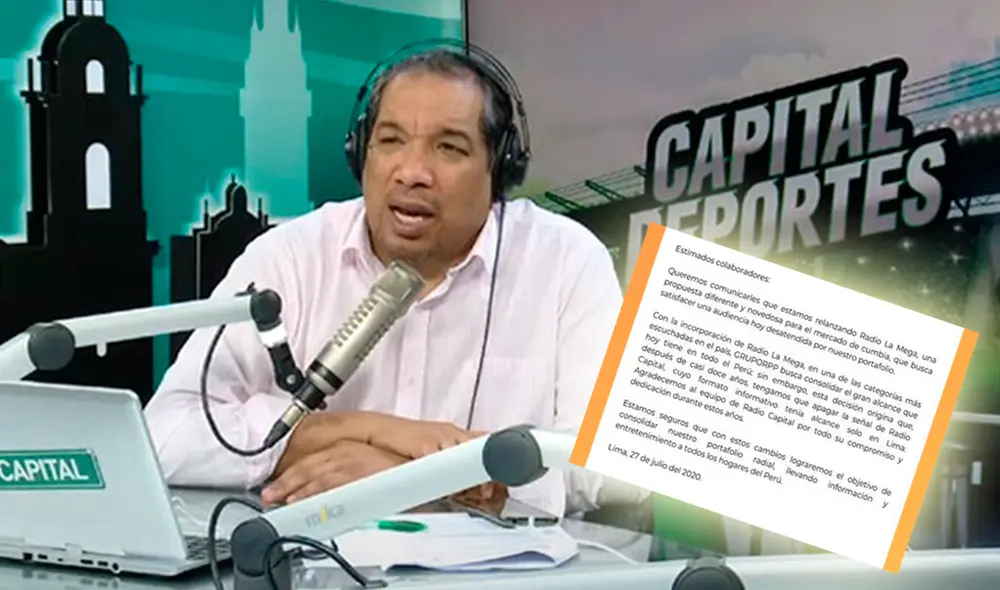 Periodista Alan Diez lamentó cierre de Radio Capital tras 12 años al aire. (FOTO: Composición La República). Periodista Alan Diez lamentó cierre de Radio Capital tras 12 años al aire. (FOTO: Composición La República).