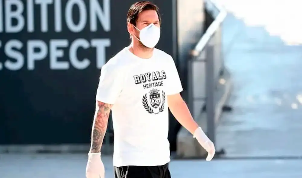 FC Barcelona encontró en la venta de mascarillas nuevas formas de generar ingresos para las arcas del club. (FOTO: AFP).