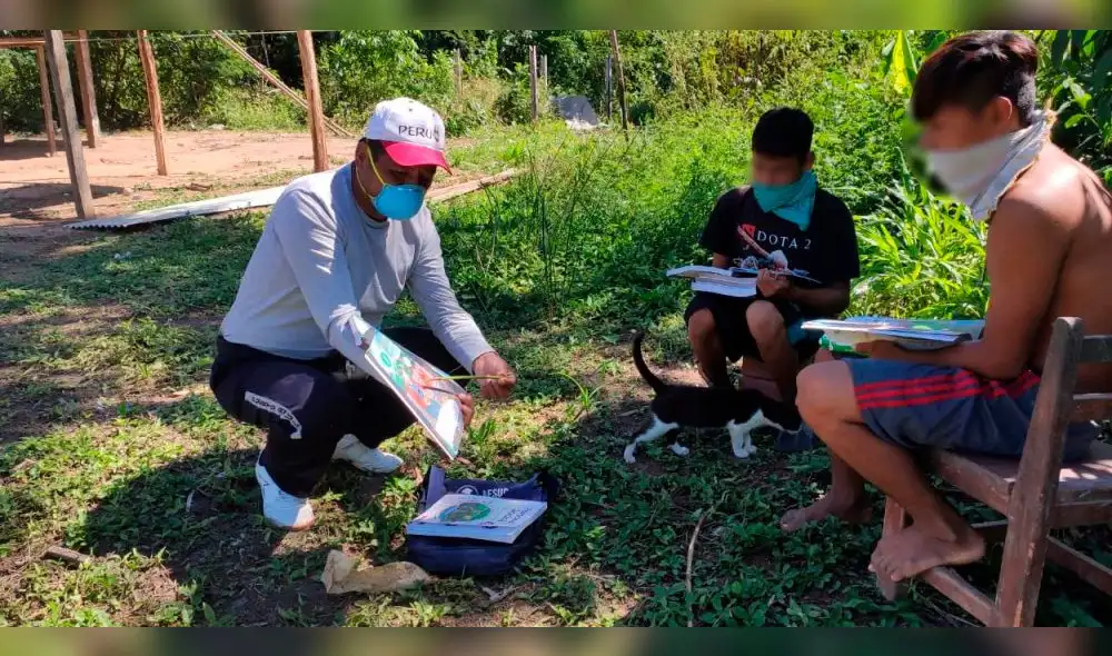Dirigentes enviaran memorial a la Dirección Regional de Educación. Foto: COHARYIMA. Dirigentes enviaran memorial a la Dirección Regional de Educación. Foto: COHARYIMA.