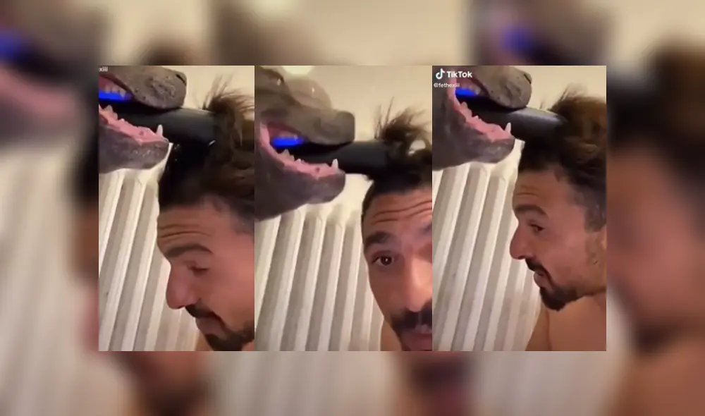 Desliza las imágenes para ver más fotos del divertido momento de 'cambio de look' que se hizo viral en Facebook. Desliza las imágenes para ver más fotos del divertido momento de 'cambio de look' que se hizo viral en Facebook.