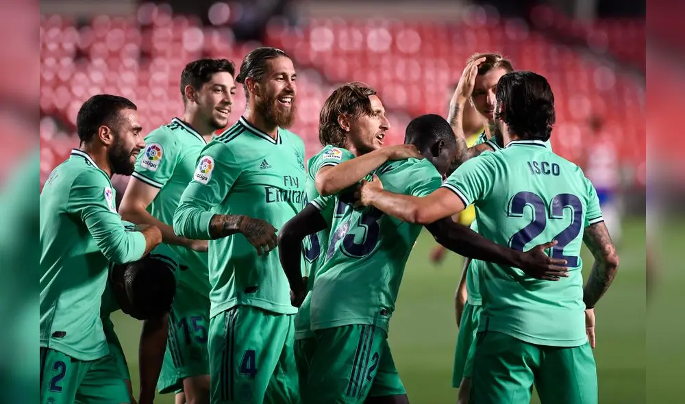 Real Madrid vs Villarreal por la Liga Santander. Foto: AFP