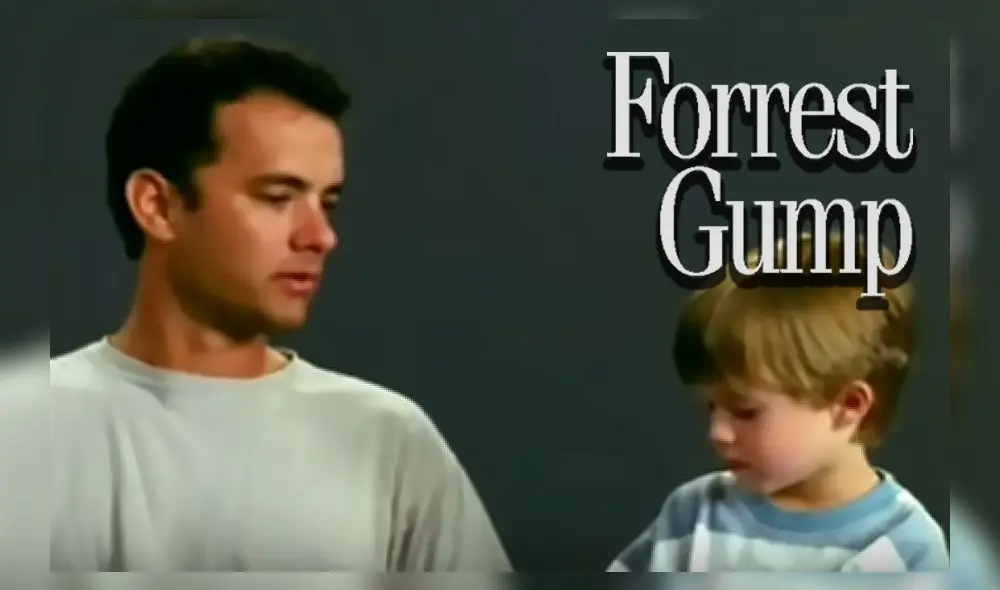 Tom Hanks junto al pequeño Haley Joel Osment.