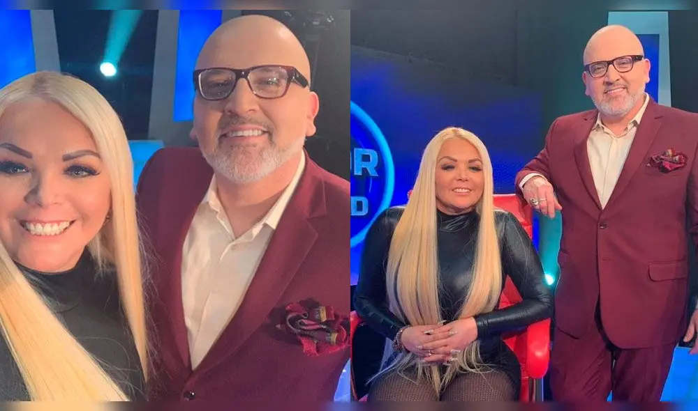 Beto Ortiz y Shirley Cherres