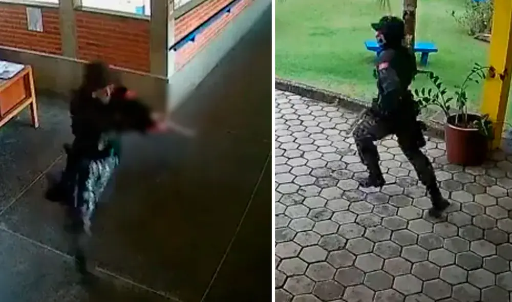 Al menos 3 muertos a balazos y 11 heridos en dos escuelas de una ciudad de Brasil. Foto: captura ABC