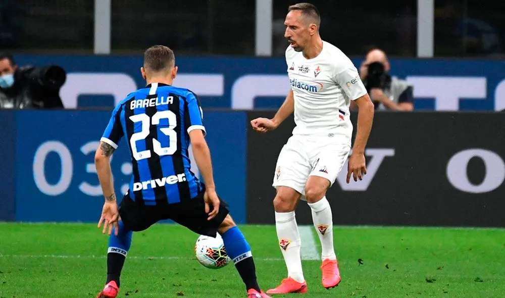 Inter de Milan se enfrenta a la Fiorentina por la Serie A italiana. (FOTO: AFP).