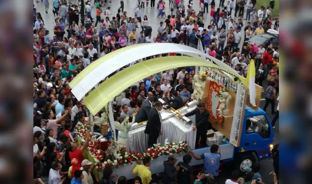Papa Francisco en Perú: imágenes religiosas ya está en Trujillo para misa
