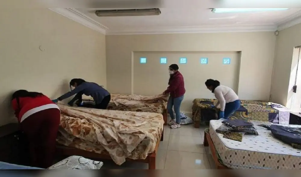 Treinta indigentes serán instalados en albergue temporal durante la cuarentena en Arequipa. Treinta indigentes serán instalados en albergue temporal durante la cuarentena en Arequipa.