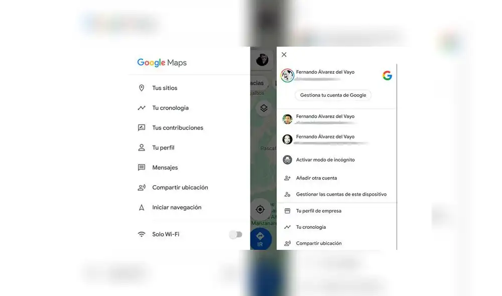 Google Maps ha cambiado el diseño de su interfaz. Google Maps ha cambiado el diseño de su interfaz.