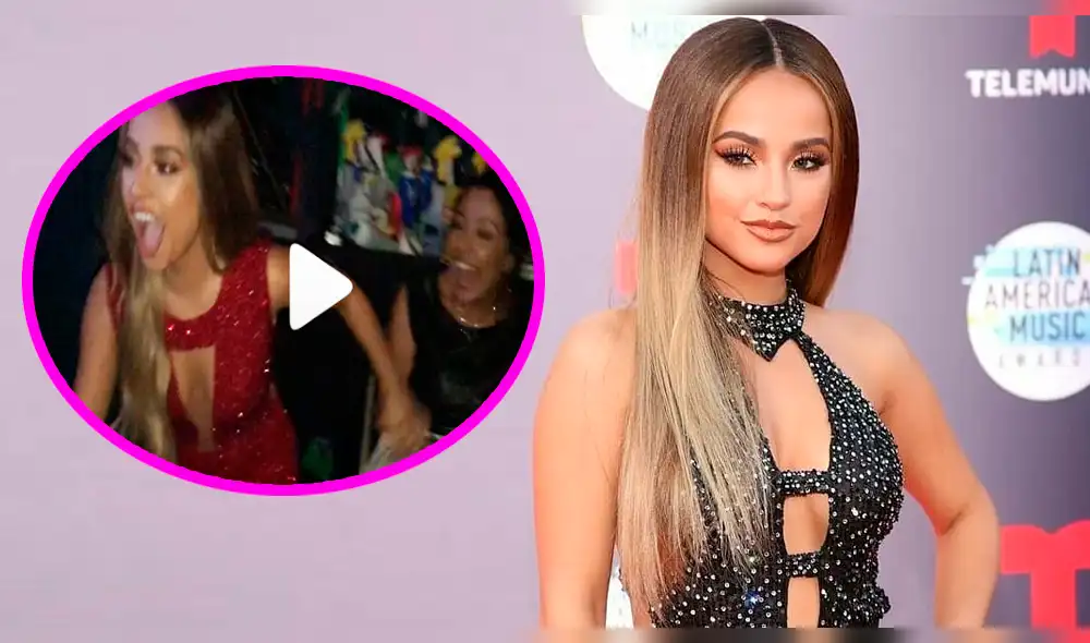 Becky G y su reacción al triunfar en los Latin Amas 2018 [VIDEO]