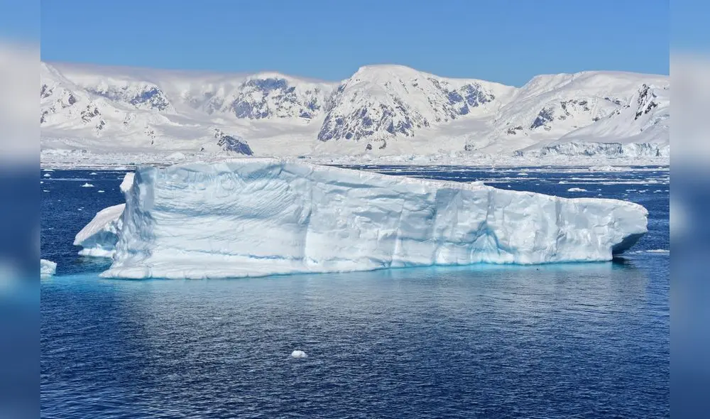 Deshielo de Glaciares. Temor por inusual incremento de la temperatura en las capas polares de la Tierra. Foto: AFP.