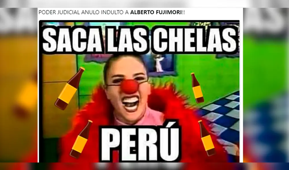 Vía Facebook: Anulación de indulto a Alberto Fujimori genera curiosos memes que invaden la red