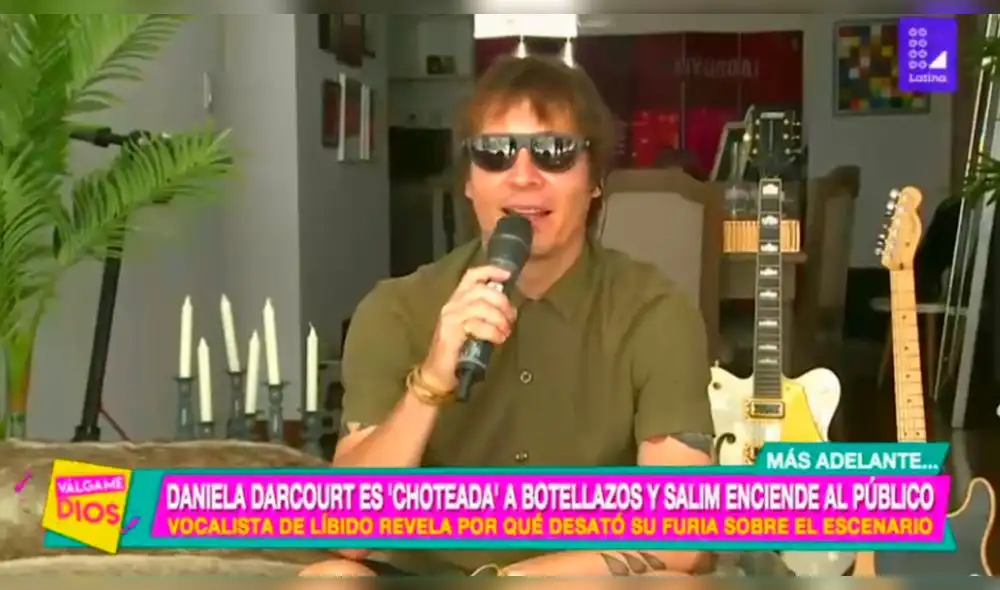 Salim Vera se defiende tras reacción en concierto con Daniela Darcourt