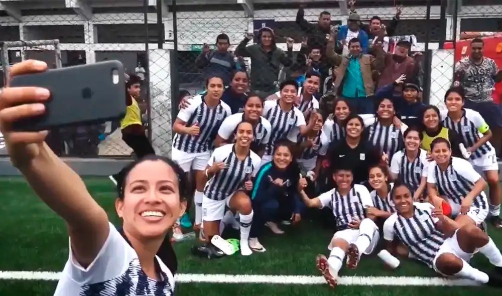 Alianza Lima refuerza la presencia de su equipo femenino al ritmo del rap. Captura video de Alianza Lima