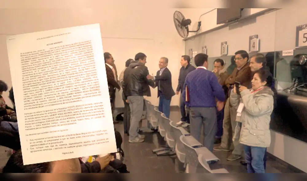 Estos son los acuerdos que se negaron a firmar los dirigentes del magisterio