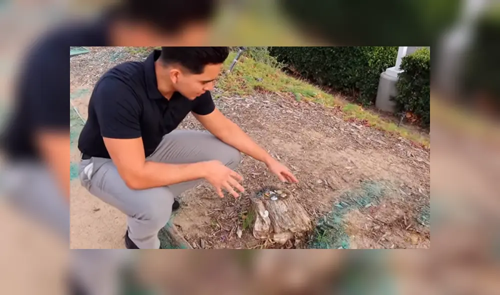 Desliza hacia la izquierda para ver el mensaje que encontró un fan en el lugar donde Paul Walker perdió la vida. Imagen viral de YouTube.