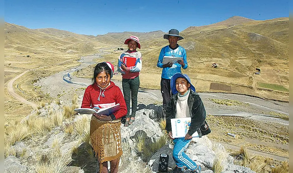 realidad. Alumnos pasaron por su peor año en zonas rurales.