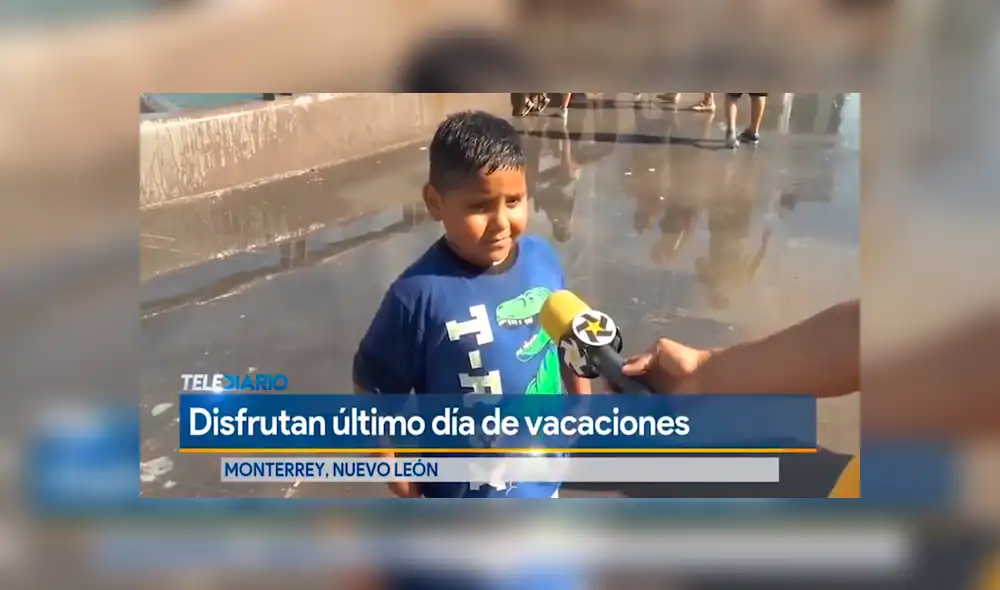 Facebook viral: niño sorprende con triste respuesta sobre sus vacaciones 