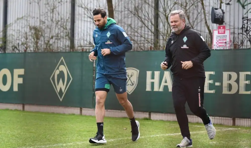 Claudio Pizarro cumplió los 15 días de cuarentena y regresó al Werder Bremen. | Foto: Werder Bremen Claudio Pizarro cumplió los 15 días de cuarentena y regresó al Werder Bremen. | Foto: Werder Bremen