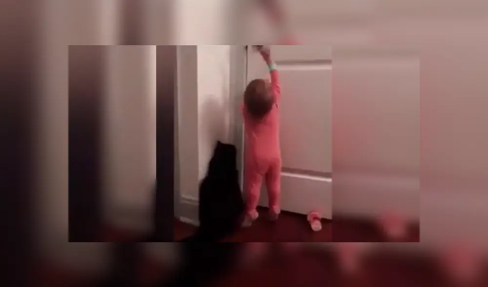 En YouTube, una mujer colocó un aparato de seguridad para vigilar a su pequeña y se llevó tremenda sorpresa.