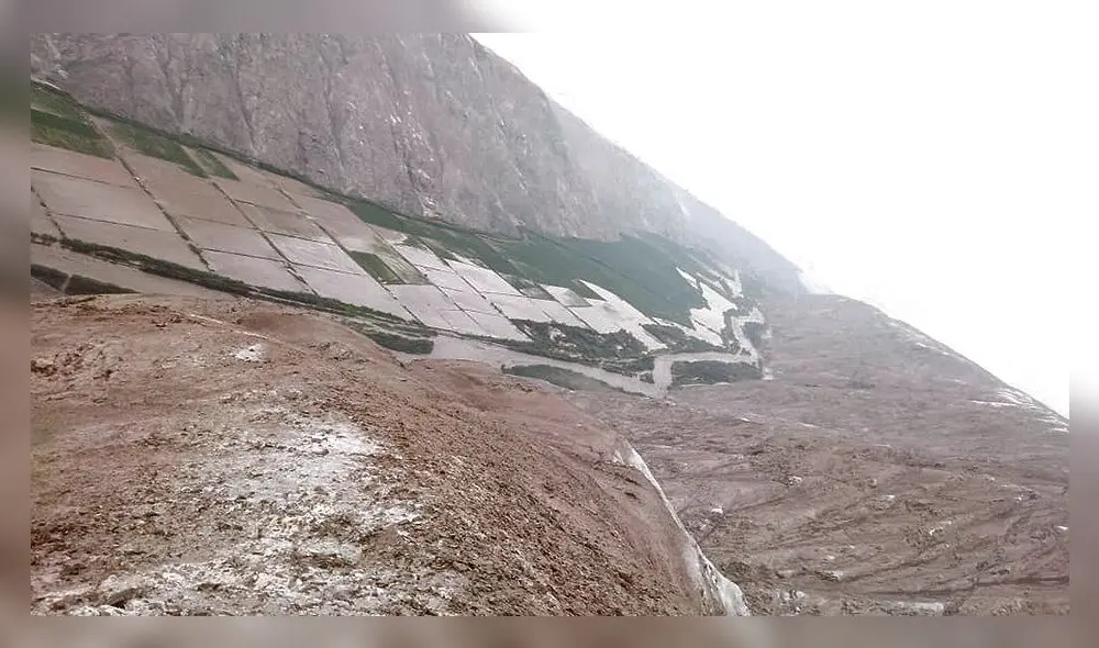 Río Quilca afectó cultivos. Río Quilca afectó cultivos.